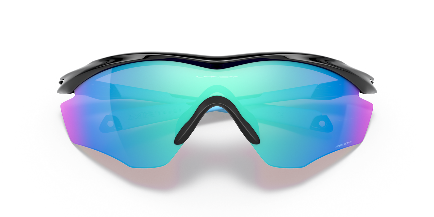 Oakley M2 Frame XL Prizm Sapphire Lenses Polished Black Frame - Cyclop.in