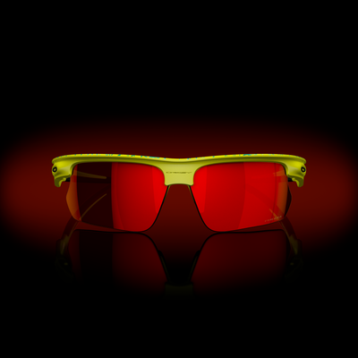 Oakley BiSphaera Prizm Ruby Lenses, Matte Tennis Ball Yellow/Celeste Neuron Frame - Cyclop.in