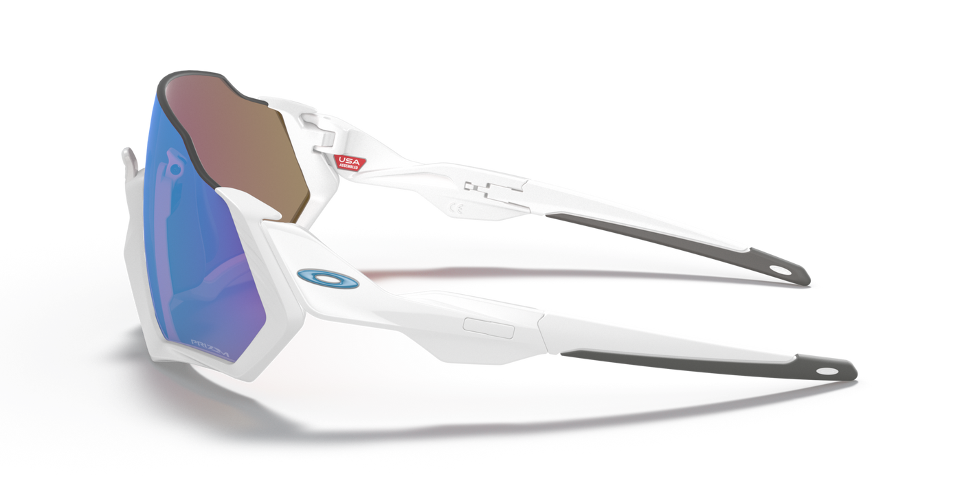 Oakley flight jacket matte white hot sale