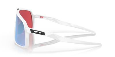 Oakley Sutro Prizm Snow Sapphire Lenses Polished White Frame - Cyclop.in