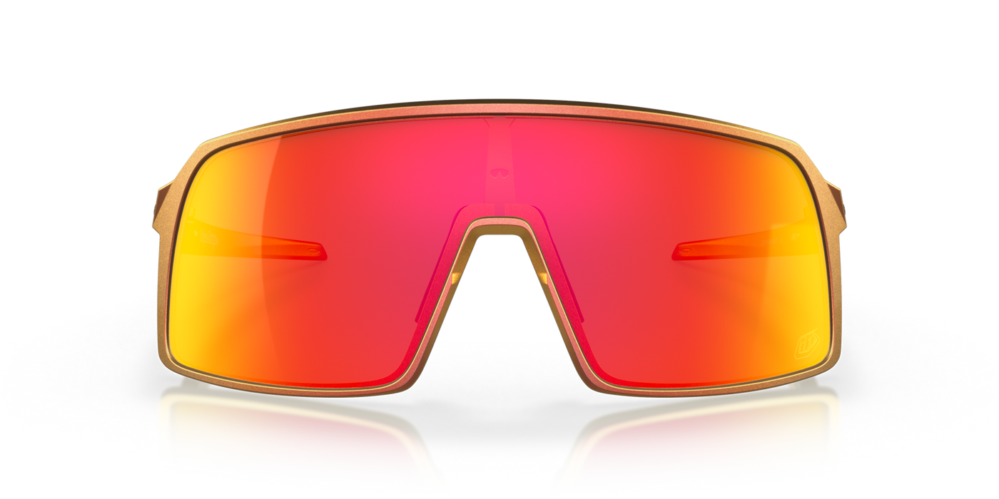 Oakley Sutro Prizm Ruby Lenses Troy Lee Designs Red Gold Shift Frame - Cyclop.in