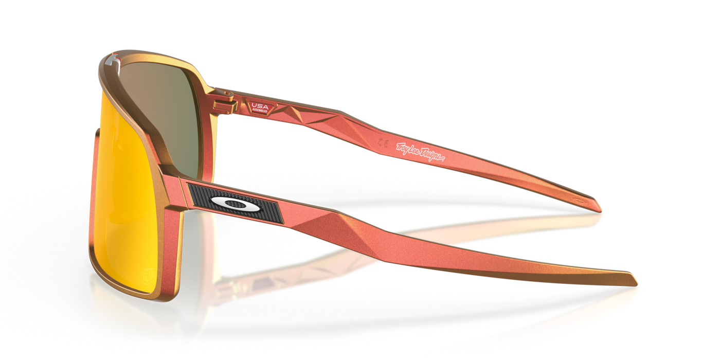 Oakley Sutro Prizm Ruby Lenses Troy Lee Designs Red Gold Shift Frame - Cyclop.in
