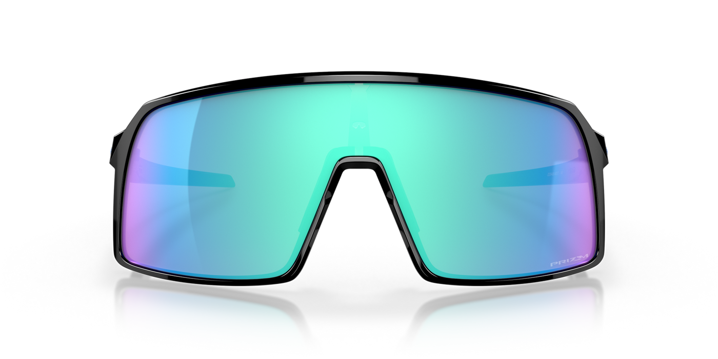 Oakley Sutro Prizm Sapphire Lenses Polished Black Frame - Cyclop.in