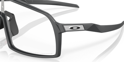 Oakley Sutro Matte Clear To Black Iridium Photochromic Lenses Matte Carbon Frame - Cyclop.in