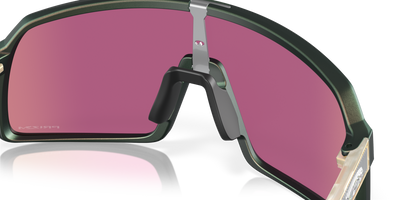 Oakley Sutro Prizm Road Jade Lenses Matte Silver Green Colorshift Frame - Cyclop.in