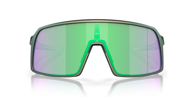 Oakley Sutro Prizm Road Jade Lenses Matte Silver Green Colorshift Frame - Cyclop.in