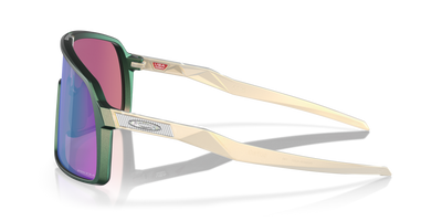 Oakley Sutro Prizm Road Jade Lenses Matte Silver Green Colorshift Frame - Cyclop.in