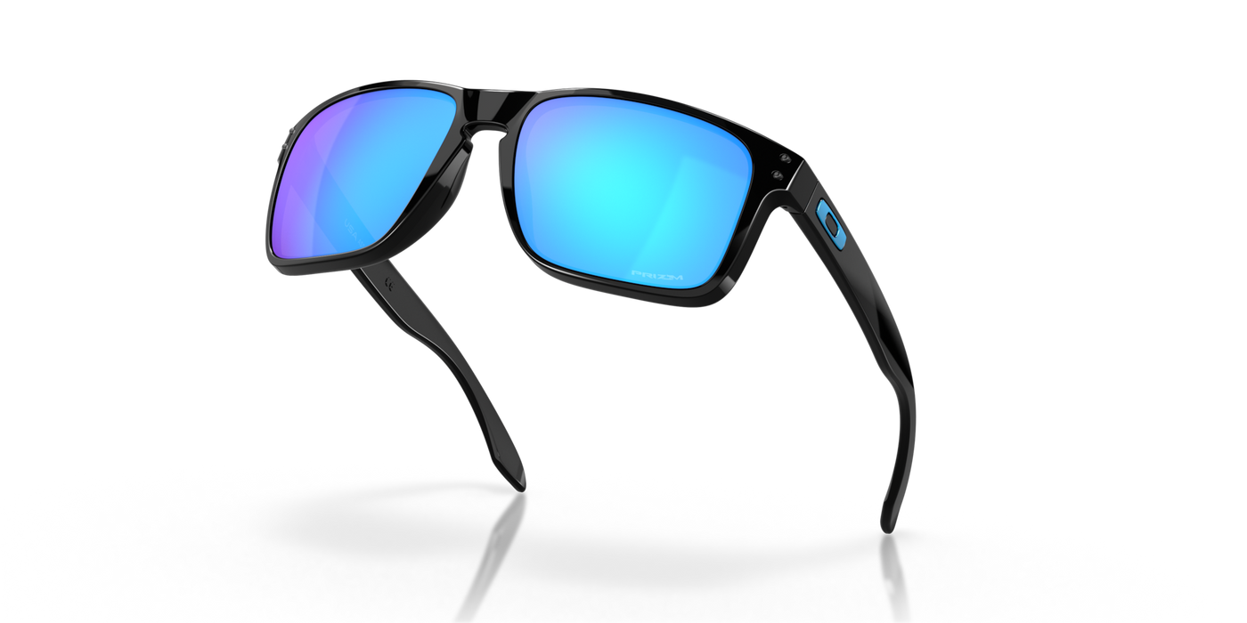 Oakley Holbrook XL Prizm Sapphire Lenses Polished Black Frame - Cyclop.in