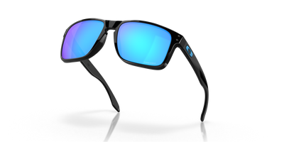 Oakley Holbrook XL Prizm Sapphire Lenses Polished Black Frame - Cyclop.in