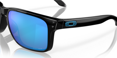 Oakley Holbrook XL Prizm Sapphire Lenses Polished Black Frame - Cyclop.in