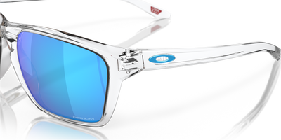 Oakley Sylas Prizm Sapphire Lenses Polished Clear Frame - Cyclop.in