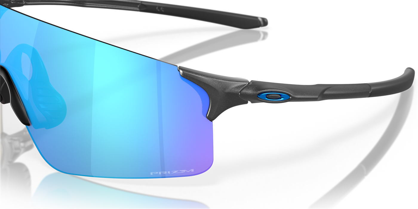 Oakley EVZero Blades Prizm Sapphire Lenses Steel Frame - Cyclop.in