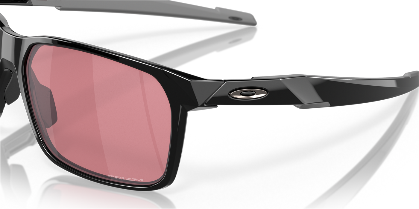 Oakley Portal X Prizm Dark Golf Lenses Polished Black Frame - Cyclop.in