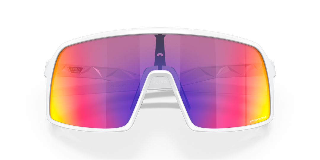 Buy Oakley Sutro S Prizm Road Lenses Matte White Frame | Cyclop.in