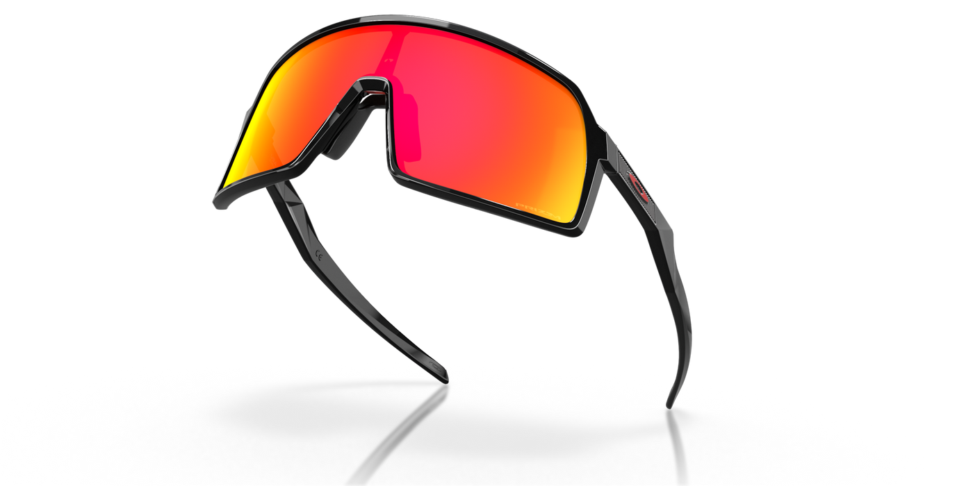 Oakley Sutro S Prizm Ruby Lenses Polished Black Frame - Cyclop.in