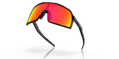 Oakley Sutro S Prizm Ruby Lenses Polished Black Frame - Cyclop.in