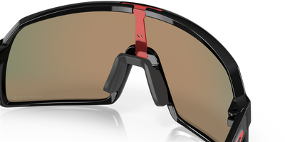 Oakley Sutro S Prizm Ruby Lenses Polished Black Frame - Cyclop.in