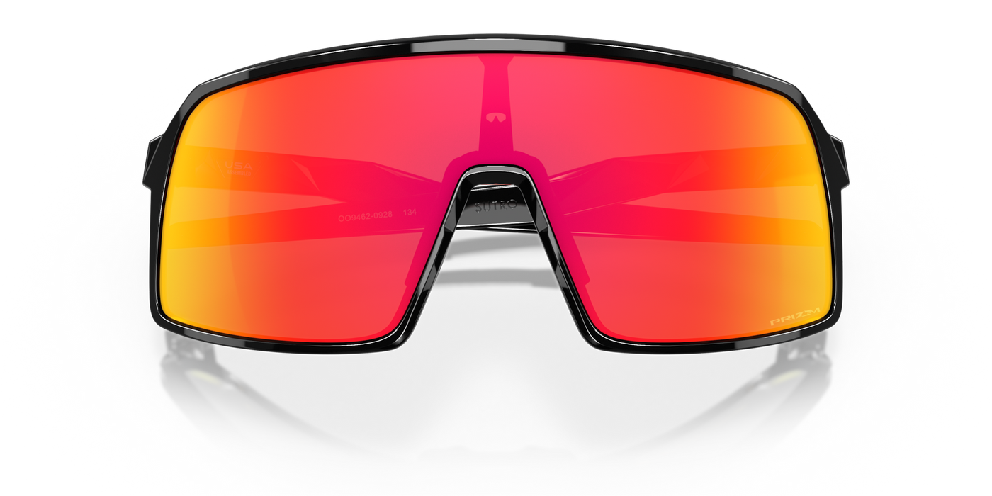 Oakley Sutro S Prizm Ruby Lenses Polished Black Frame - Cyclop.in