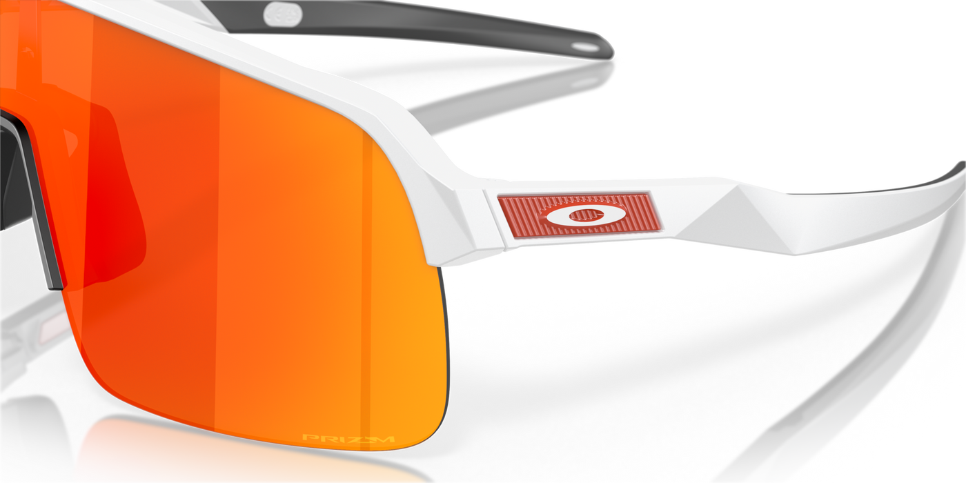 Oakley Sutro Lite Prizm Ruby Lenses Matte White Frame - Cyclop.in