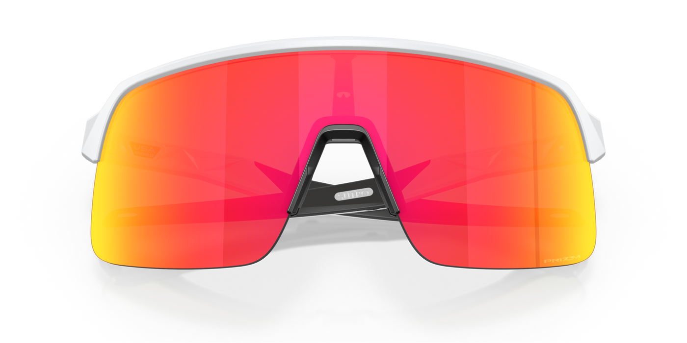 Oakley Sutro Lite Prizm Ruby Lenses Matte White Frame - Cyclop.in