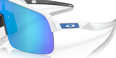 Oakley Sutro Lite Prizm Sapphire Lenses Matte White Frame - Cyclop.in