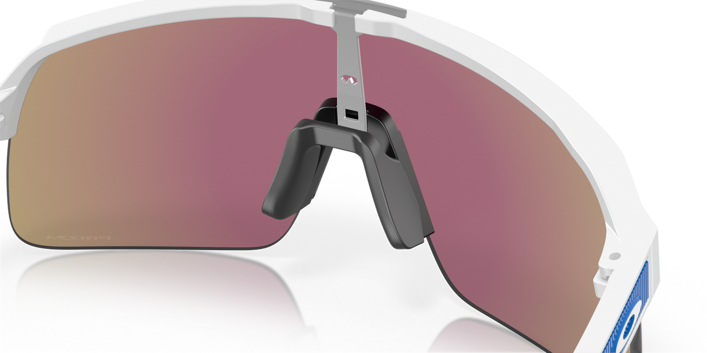 Oakley Sutro Lite Prizm Sapphire Lenses Matte White Frame - Cyclop.in