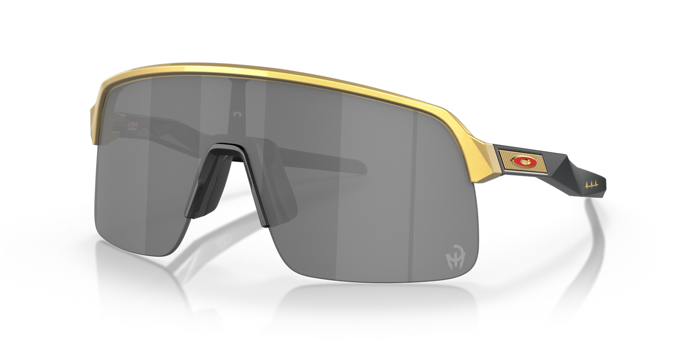 Oakley Sutro Lite Prizm Black Lenses Olympic Gold Frame - Cyclop.in