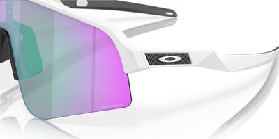 Oakley Sutro Lite Sweep Prizm Road Jade Lenses Matte White Frame - Cyclop.in