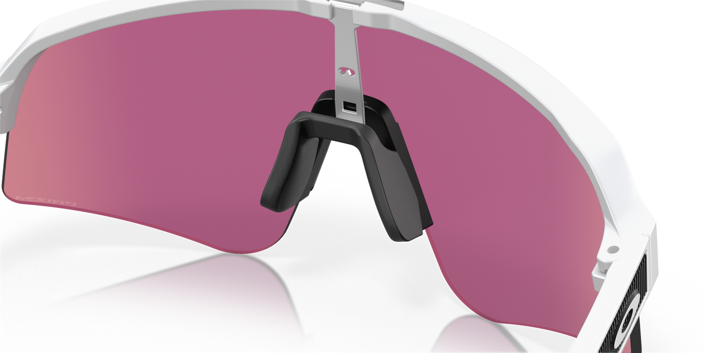 Oakley Sutro Lite Sweep Prizm Road Jade Lenses Matte White Frame - Cyclop.in