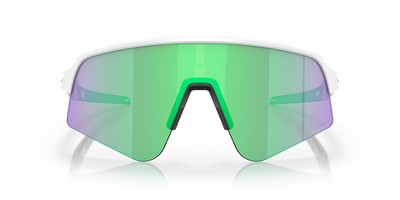 Oakley Sutro Lite Sweep Prizm Road Jade Lenses Matte White Frame - Cyclop.in