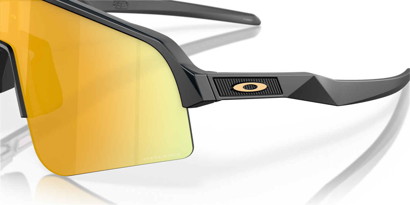 Oakley Sutro Lite Sweep Prizm 24K Lenses Matte Carbon Frame - Cyclop.in