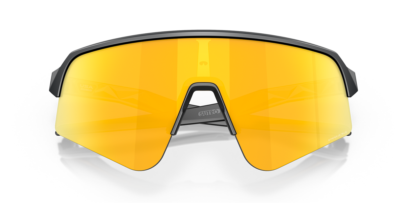 Oakley Sutro Lite Sweep Prizm 24K Lenses Matte Carbon Frame - Cyclop.in