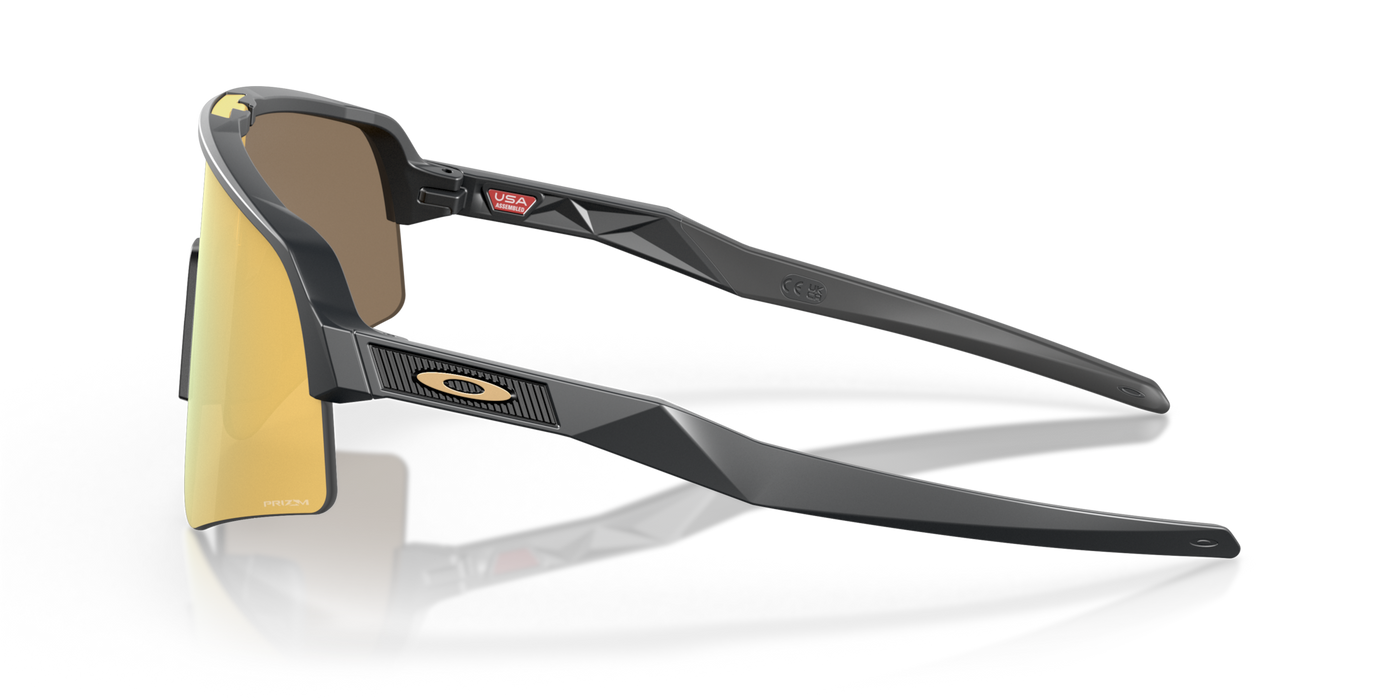 Oakley Sutro Lite Sweep Prizm 24K Lenses Matte Carbon Frame - Cyclop.in
