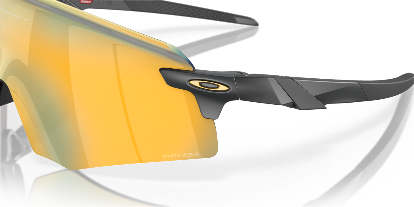 Oakley Encoder Prizm 24k Lenses Matte Carbon Frame - Cyclop.in