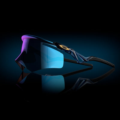 Oakley QNTM Kato Prizm Sapphire Lenses, Transparent Stonewash Frame - Cyclop.in
