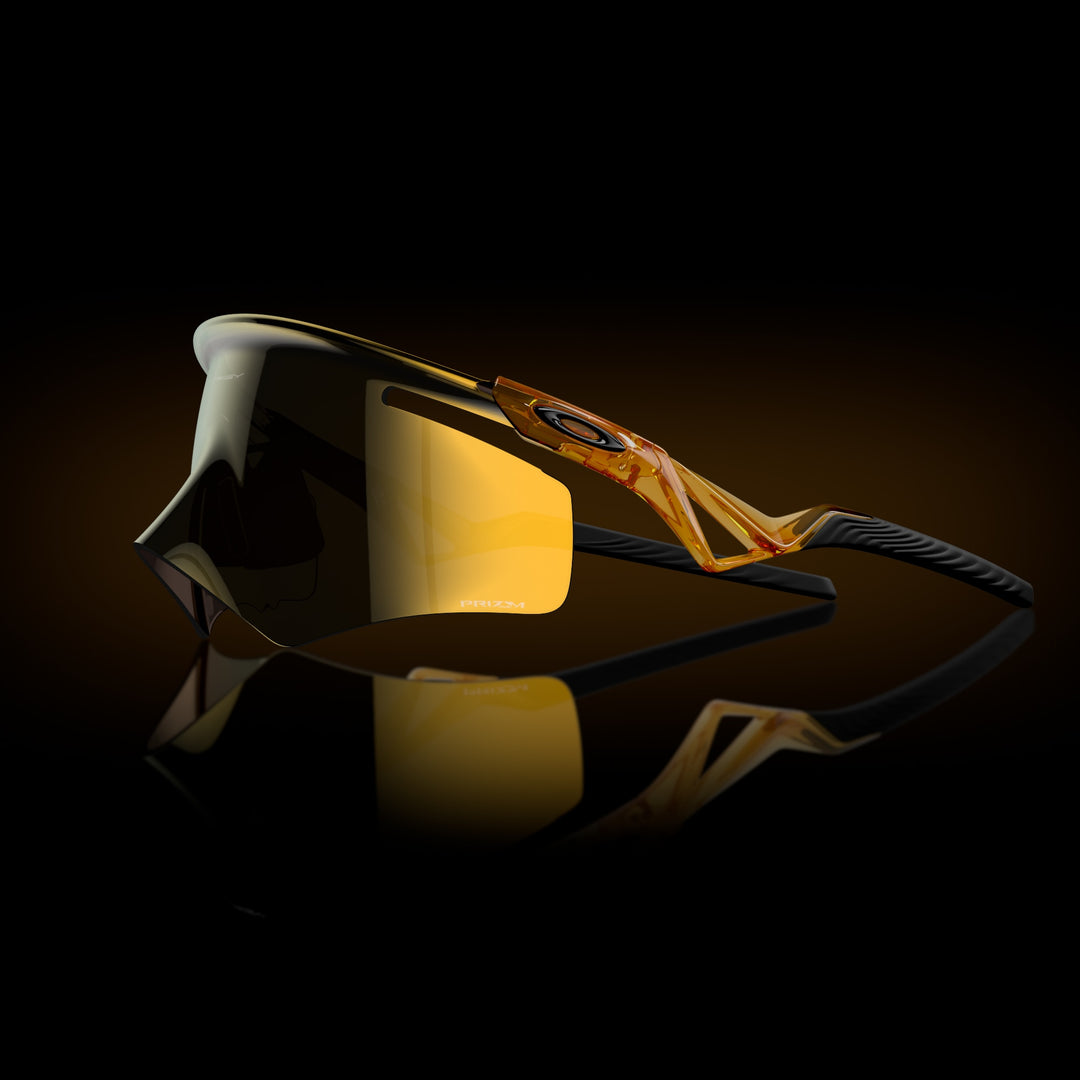 の*ん様 I*v様 Oakley Kato Prizm 24kレンズ ケース付き Oakley Kato Sport Sunglasses (Prizm 24K/Polished Black