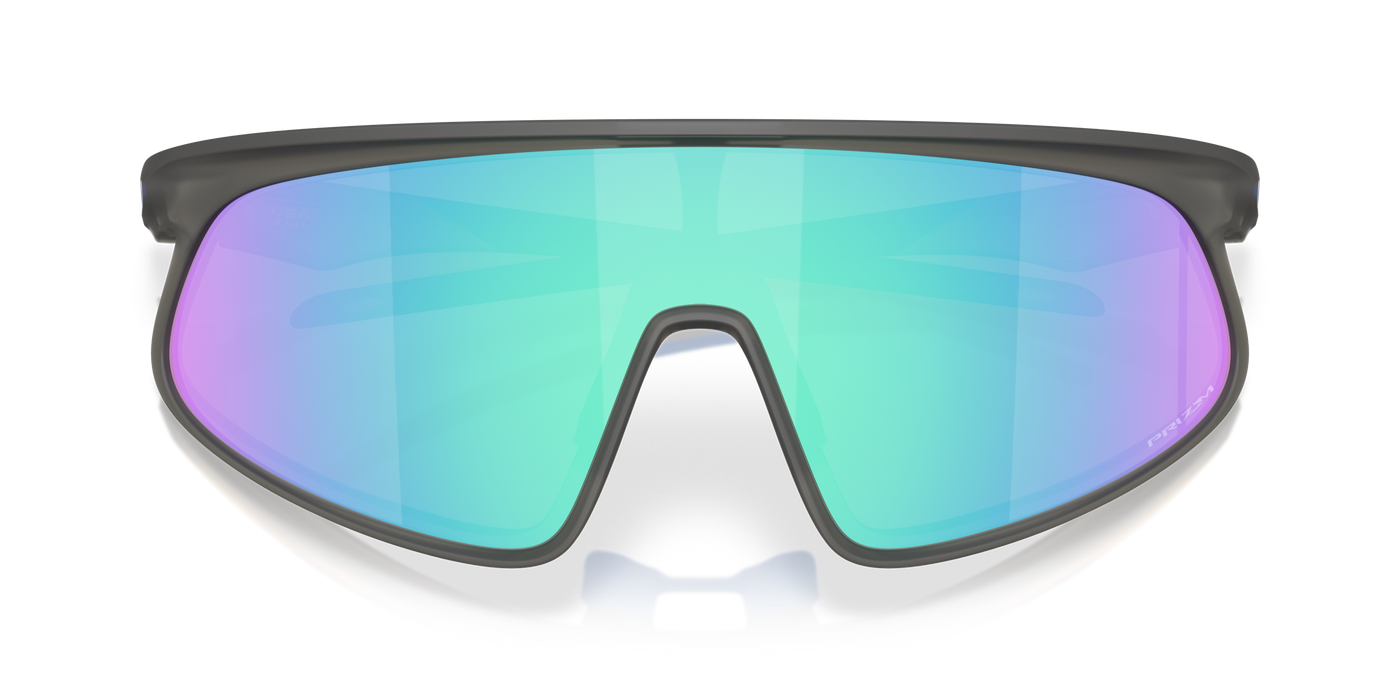 Oakley RSLV Prizm Sapphire Lenses, Matte Grey Smoke Frame - Cyclop.in