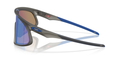 Oakley RSLV Prizm Sapphire Lenses, Matte Grey Smoke Frame - Cyclop.in