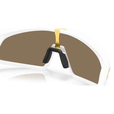 Oakley RSLV Prizm 24K Lenses, Matte White Frame - Cyclop.in