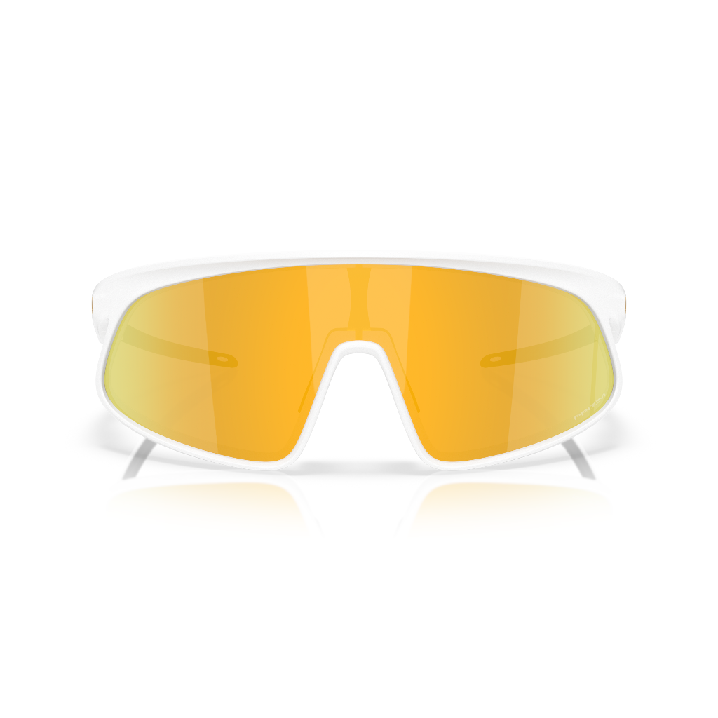 Oakley RSLV Prizm 24K Lenses, Matte White Frame - Cyclop.in