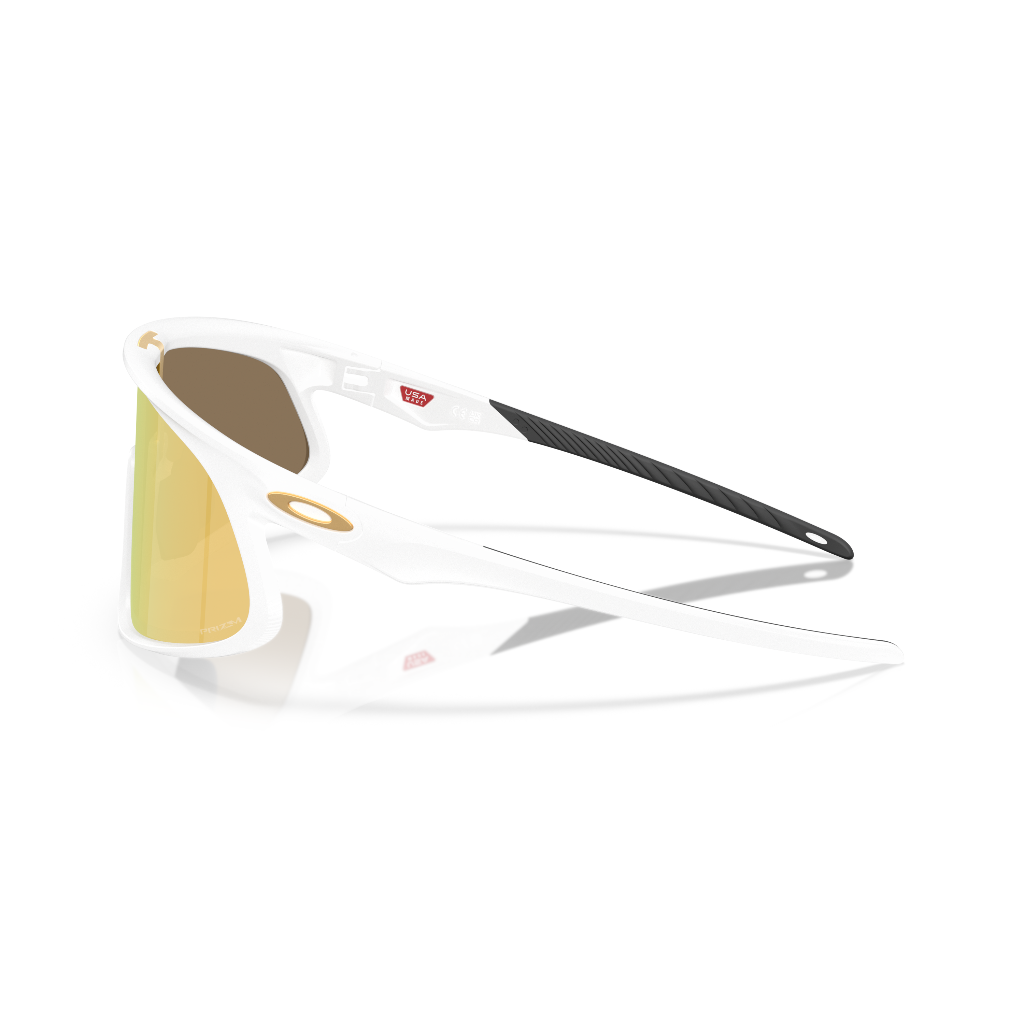 Oakley RSLV Prizm 24K Lenses, Matte White Frame - Cyclop.in