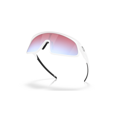 Oakley RSLV Prizm Snow Sapphire Lenses Matte White Frame - Cyclop.in