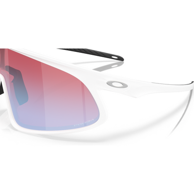 Oakley RSLV Prizm Snow Sapphire Lenses Matte White Frame - Cyclop.in