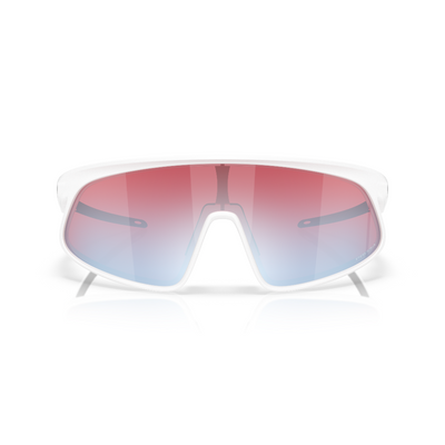 Oakley RSLV Prizm Snow Sapphire Lenses Matte White Frame - Cyclop.in