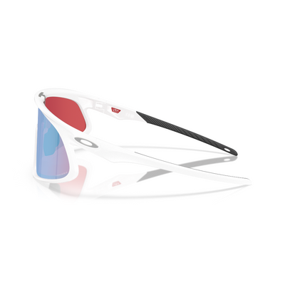 Oakley RSLV Prizm Snow Sapphire Lenses Matte White Frame - Cyclop.in