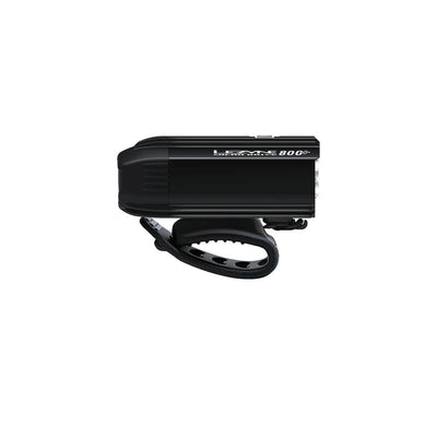 Lezyne Micro Drive 800+ Front Light - Black - Cyclop.in