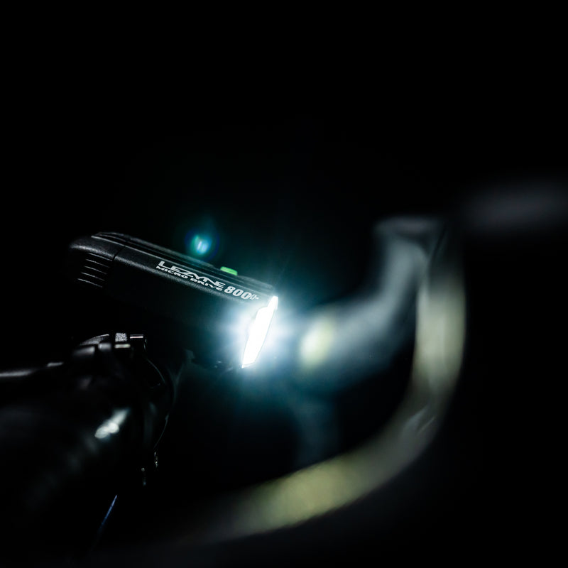 Lezyne Micro Drive 800+ Front Light - Black - Cyclop.in