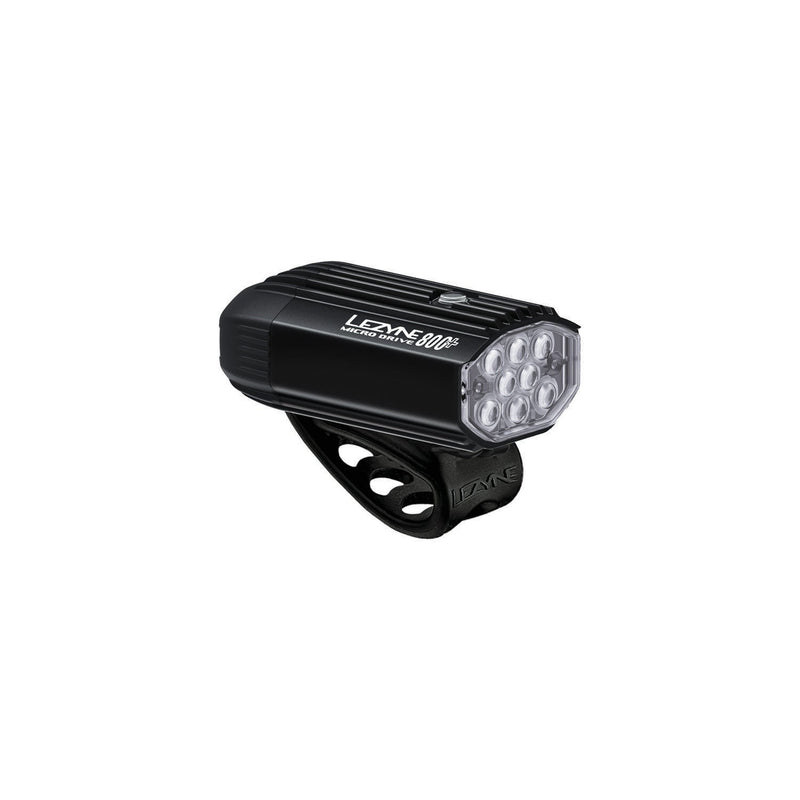 Lezyne Micro Drive 800+ Front Light - Black - Cyclop.in