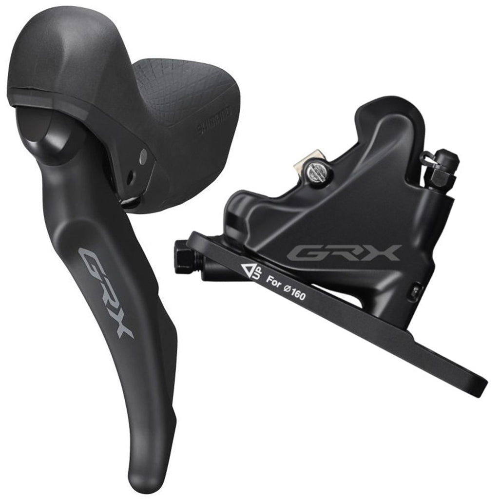 Shimano GRX Hydraulic Disc Brake/Shift Set, ST-RX600/BR-RX400, For 2x11-Speed (Left/Front) - Cyclop.in