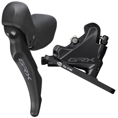Shimano GRX Hydraulic Disc Brake/Shift Set, ST-RX600/BR-RX400, For 2x11-Speed (Left/Front) - Cyclop.in